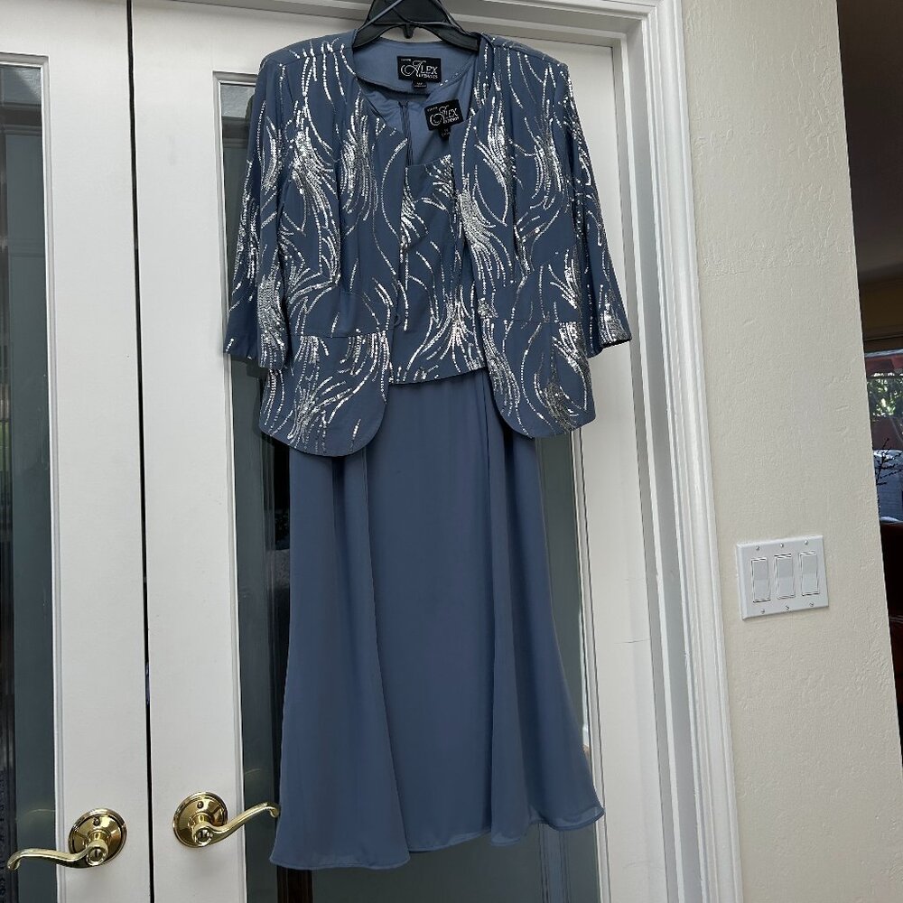 Cocktail dress and jacket set